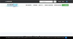 Desktop Screenshot of crealink.fr